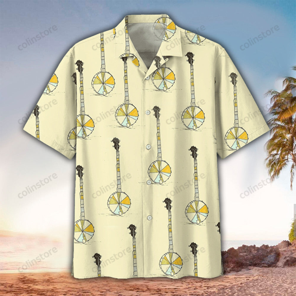 Banjo Hawaii Button Up Shirt Aloha Ha54228