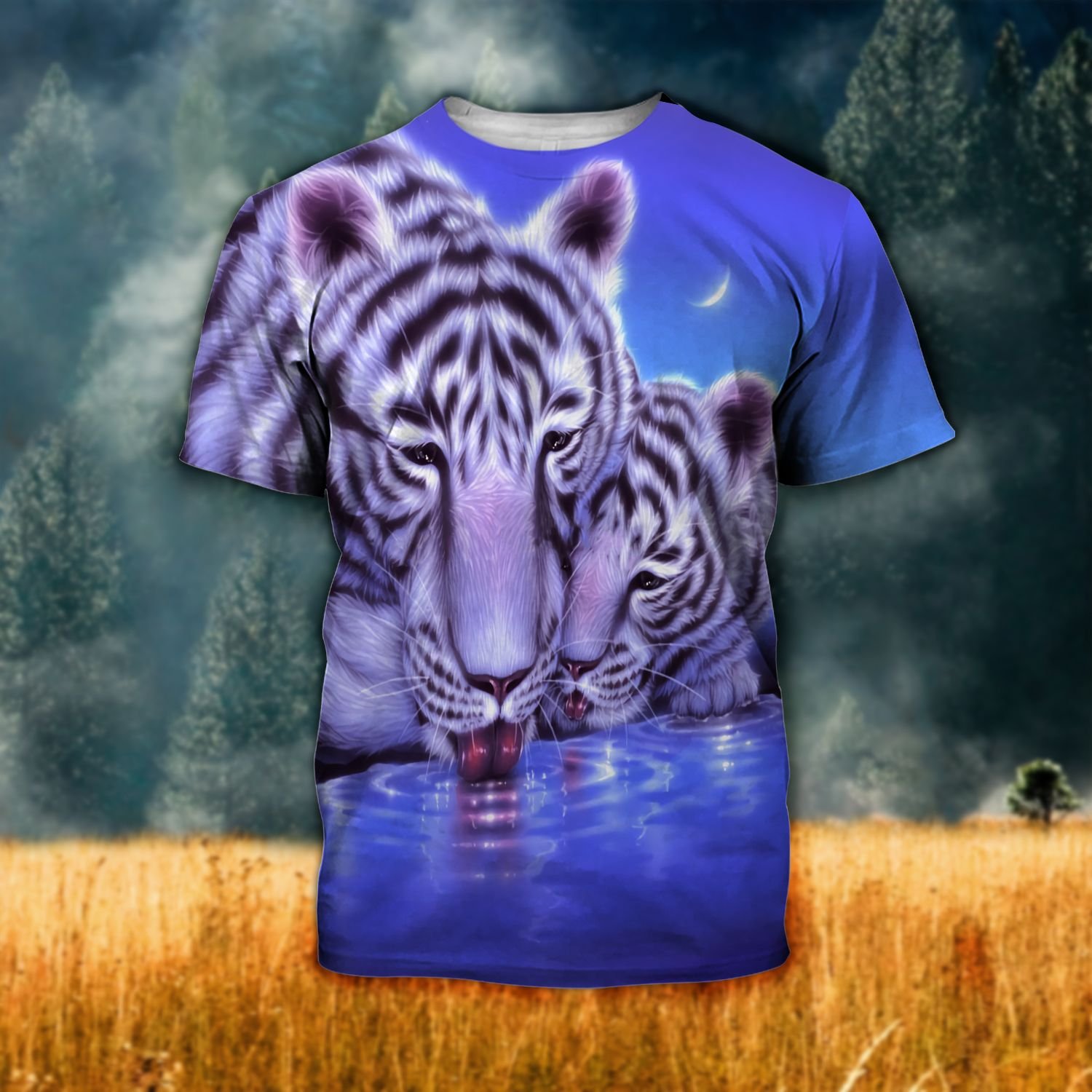 Tiger Ver06 Tthj130721Nvm Unisex 3D T-Shirt All Over Print