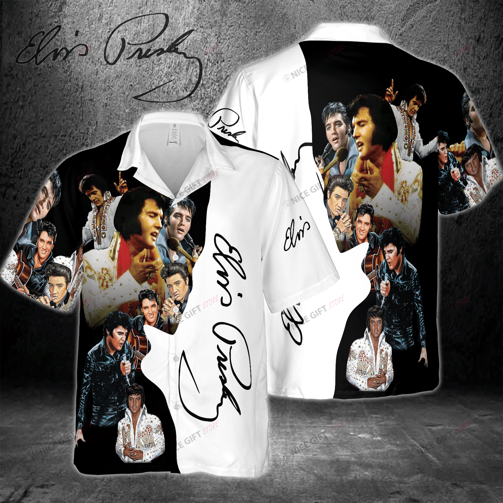 Elvis Presley Hawaiian 3D Shirt 3Hs-J2P8