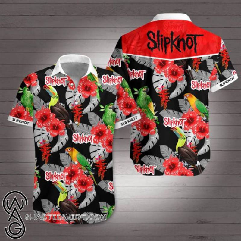 Slipknot rock band hawaiian shirt – Maria