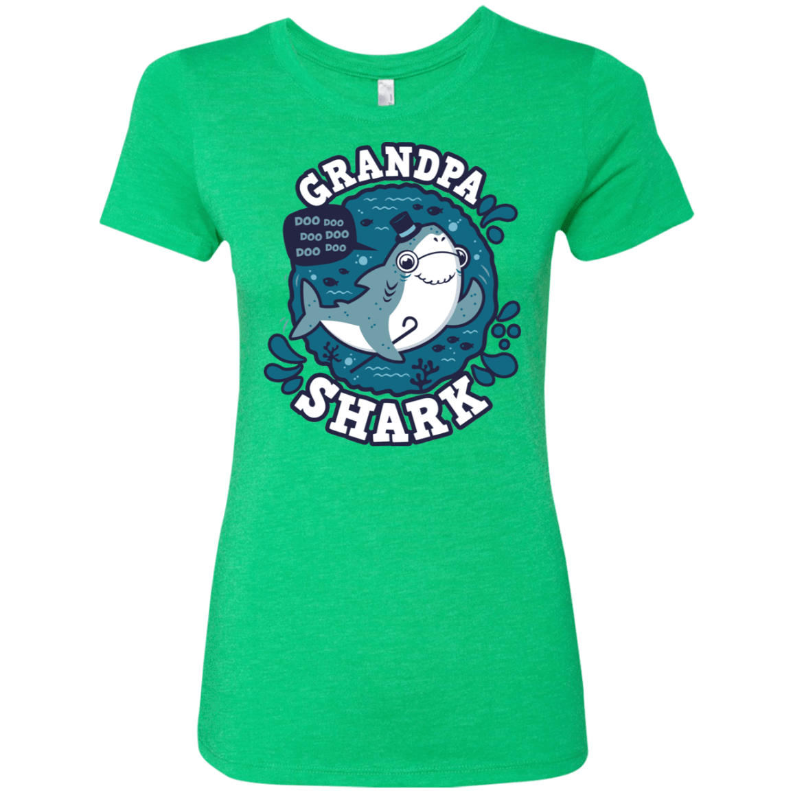 Shark Family Trazo – Grandpa Women’S Triblend T-Shirt