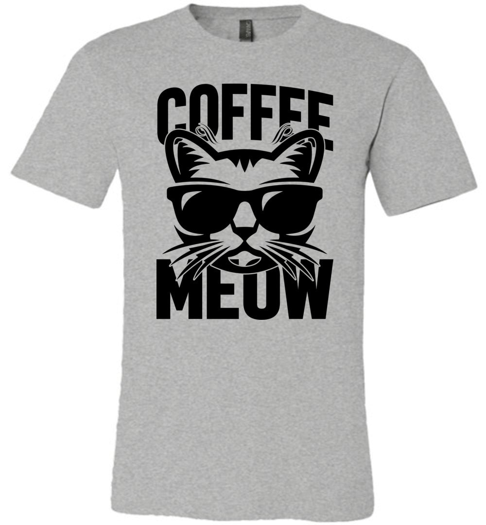 Coffee Meow Coffee Cat T Shirt