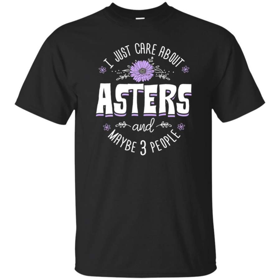 AGR Asters T-shirt – I Just Care About Asters