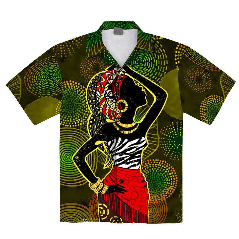 African Girl Hawaii Shirt For Men Women Ha39227