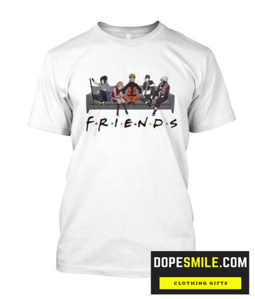 Friends Naruto Couch cool T Shirt