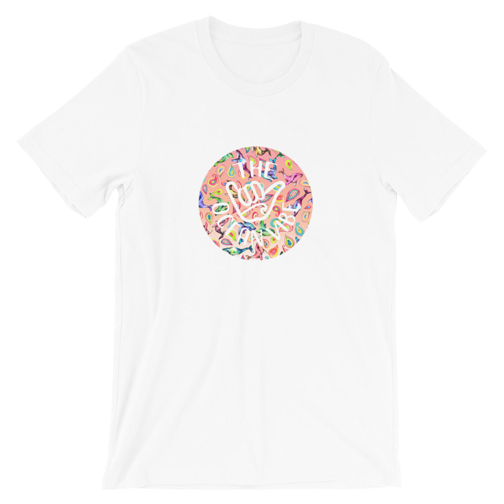 The Peach Paisley Whale – Women’s T-Shirt