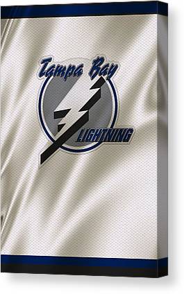 12 Tampa Bay Lightning Joe Hamilton Canvas Print