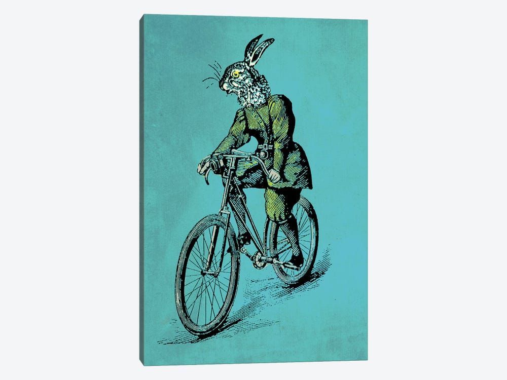 The Bicycle Bunny Canvas Poster 8″x12″ 12×18″ 18″x26″ 24″x36″ 30″x45″