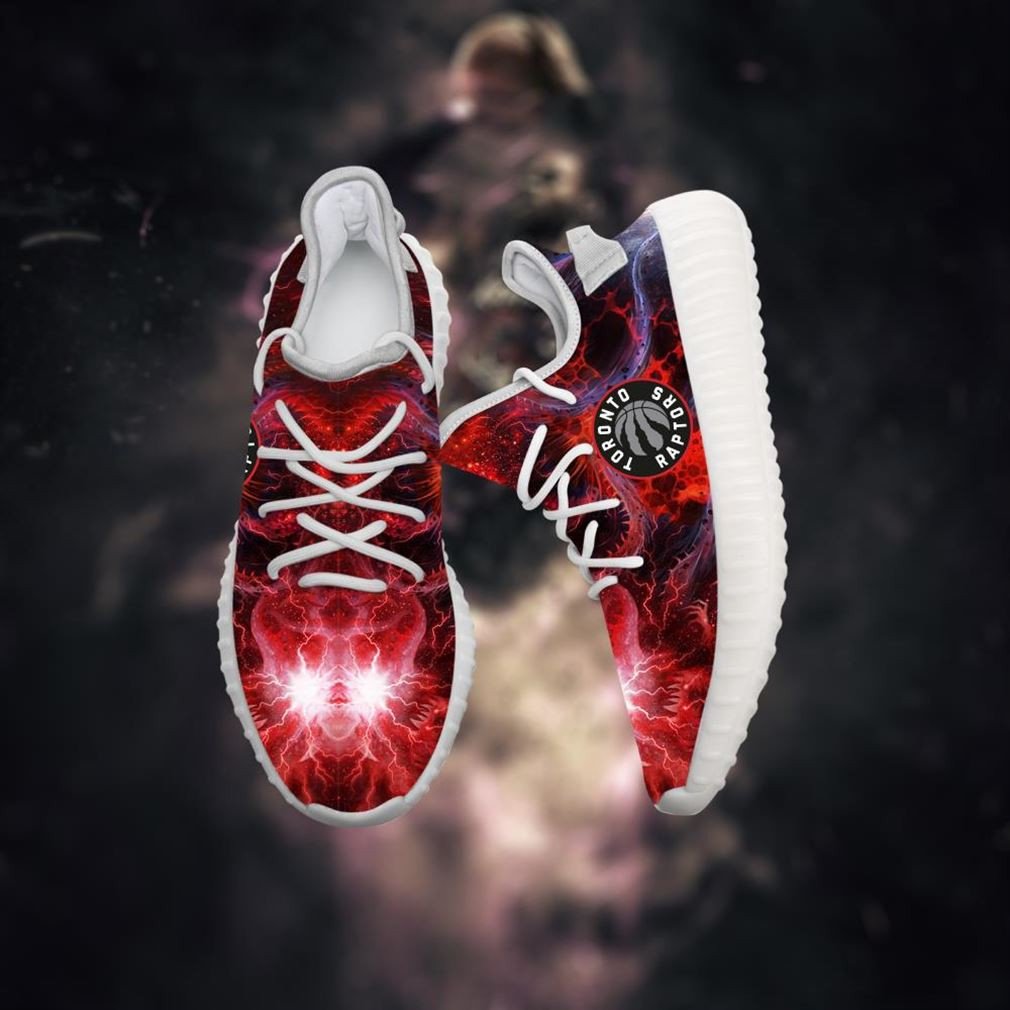 Toronto Raptors Yeezy Sneakers Shoes Art 1343