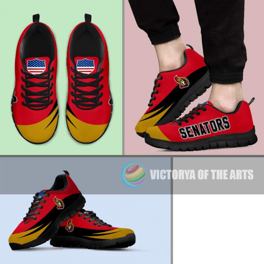 Awesome Gift Logo Ottawa Senators Sneakers