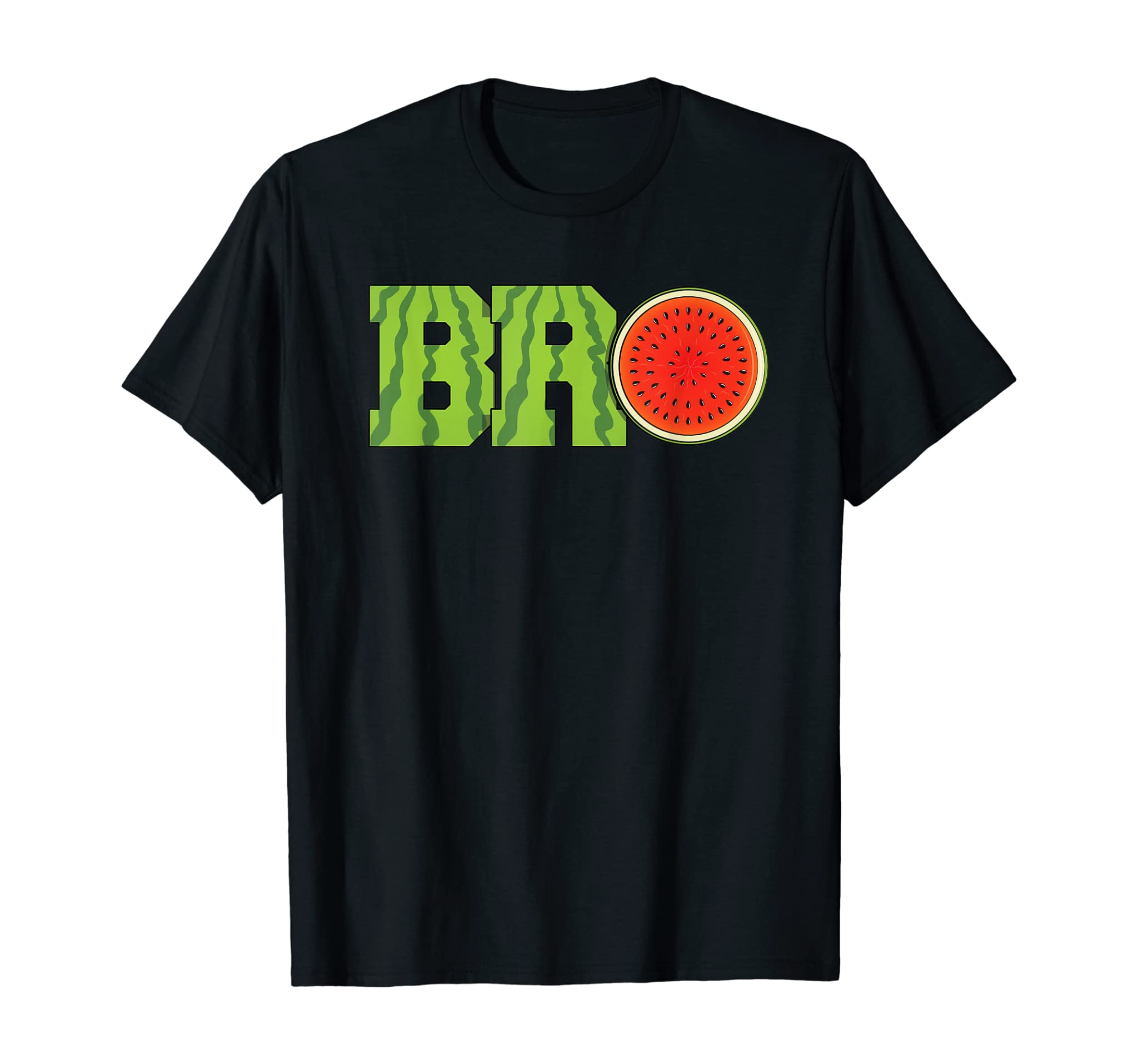 Bro Watermelon | Funny Melon Summer Fruit lover Gift T-Shirt