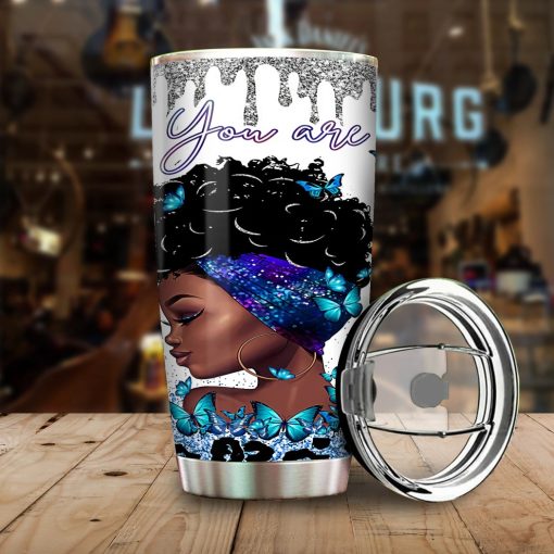 Black Women, Black Women, Afro Queen, Melanin Girl, Black Queen 3D Tumbler