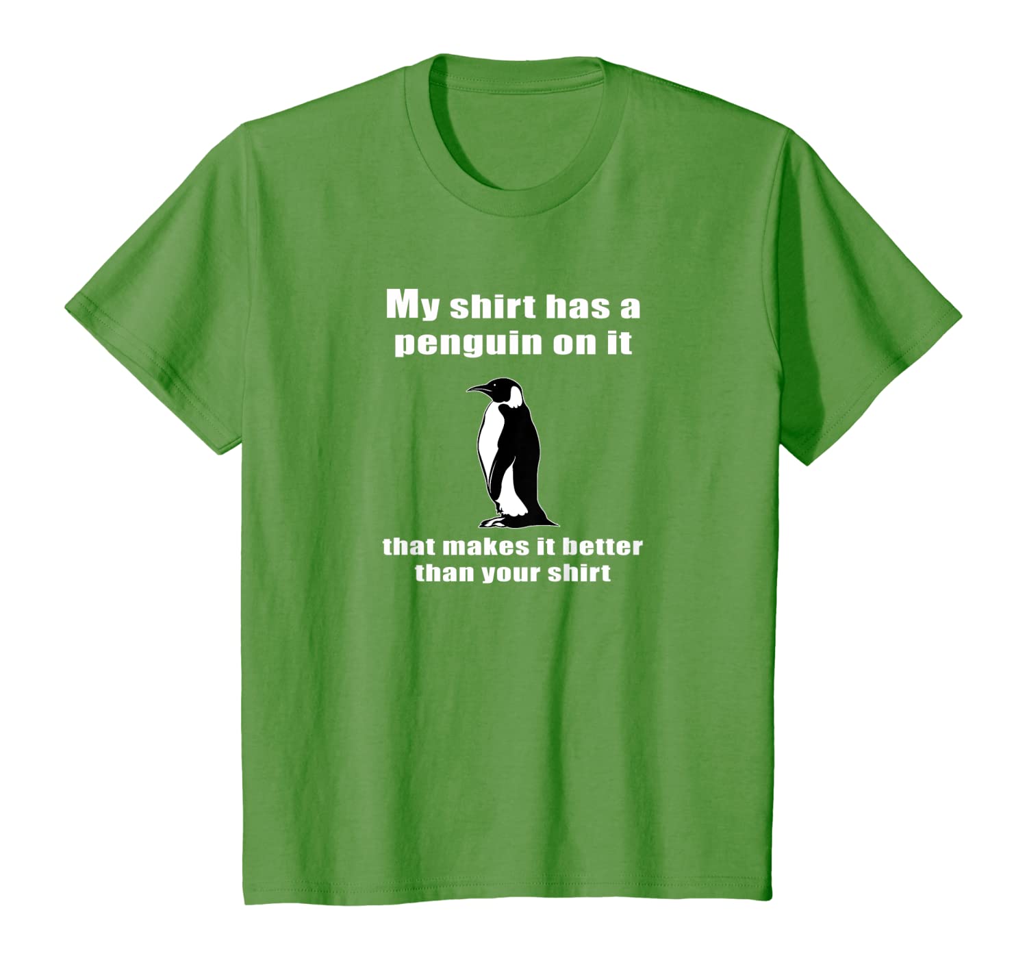 Qq Penguin Tshirt,My Shirt Has A Penguin On It Funny Unisex Tshirt