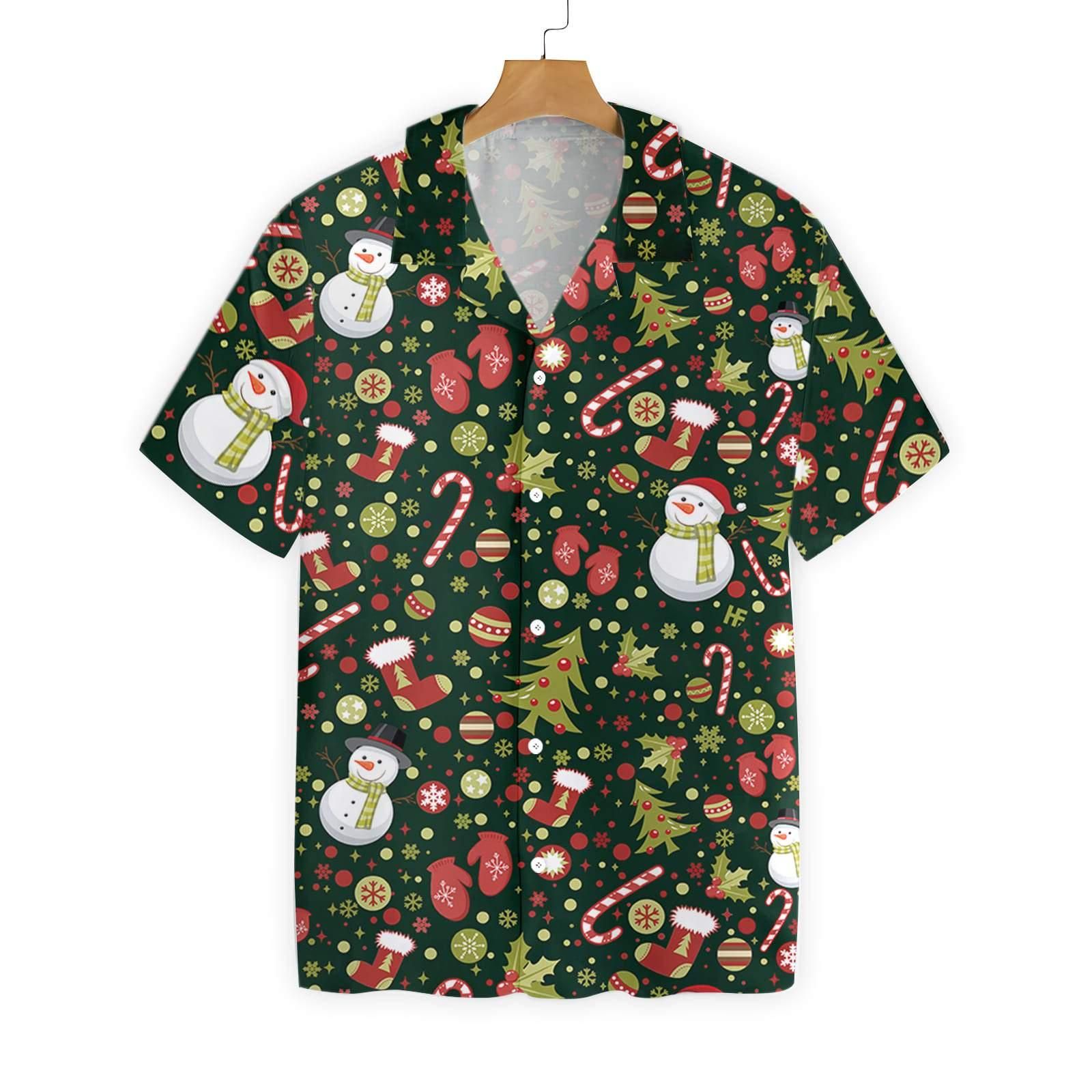 Merry Christmas Pattern 7 2610 Hawaii Shirt Ha84949