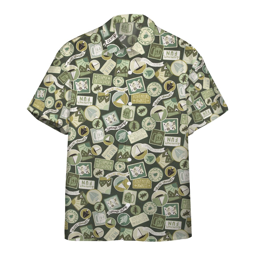 Gearhumans Lets Go To Camping Custom Hawaiian Shirt Ha5295