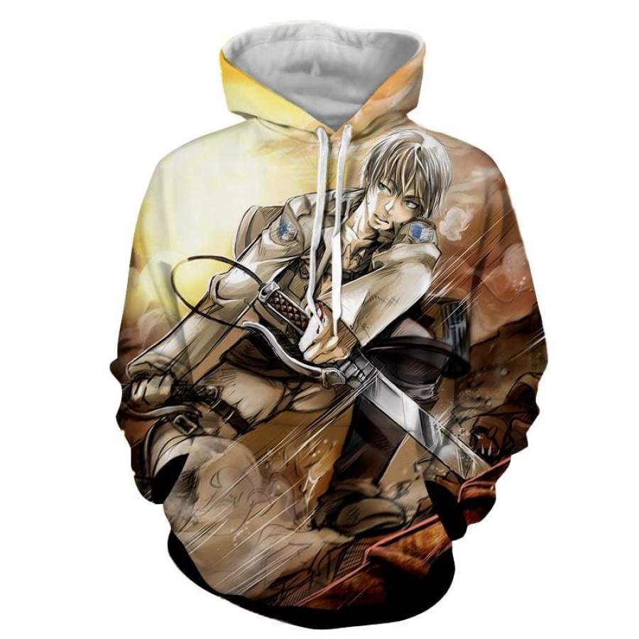 Survey Corps Attack onTitan ODM Gear Action Hoodie - TopTrendingUS