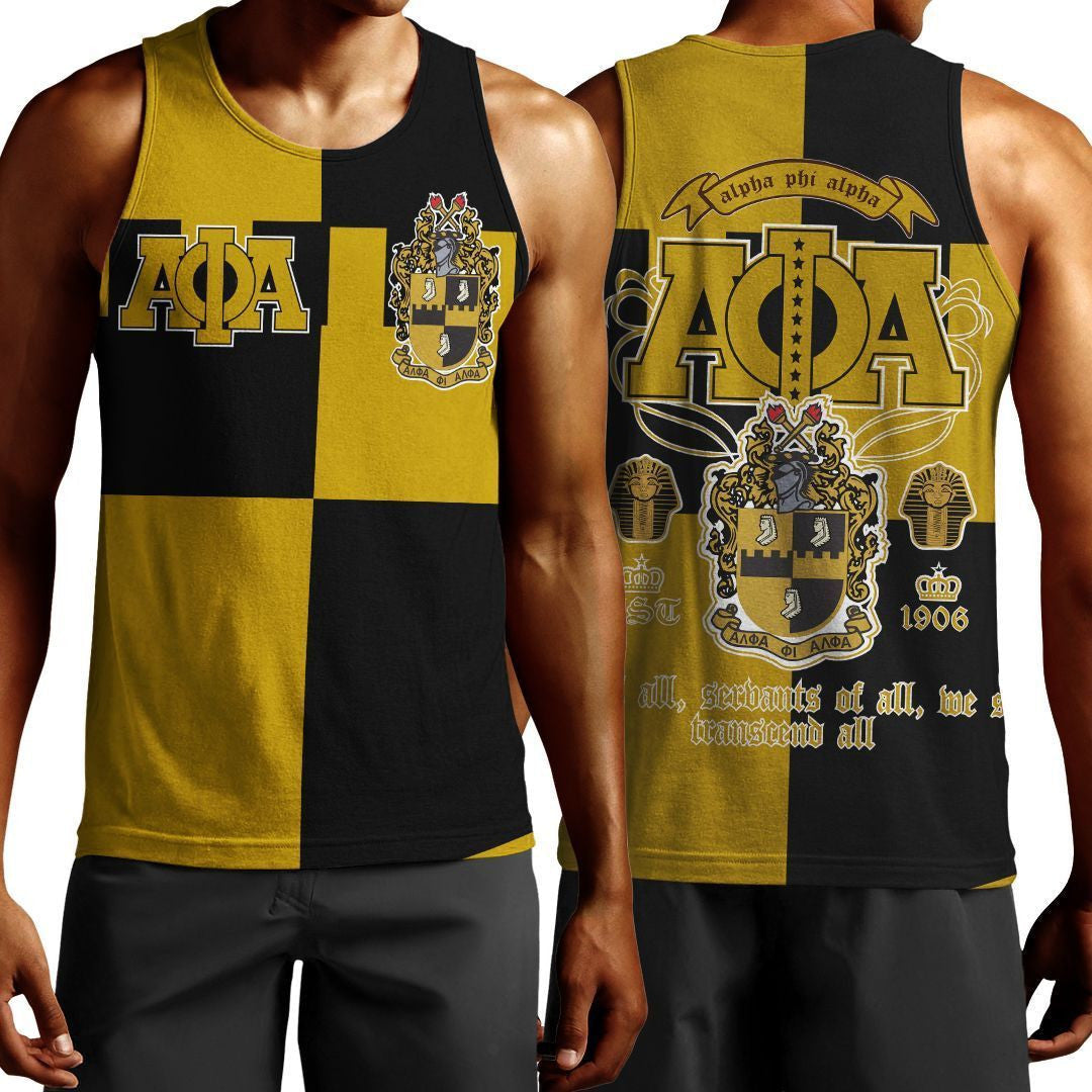 Wonderprint Tank Top  Lego Alpha Phi Alpha Tank Top