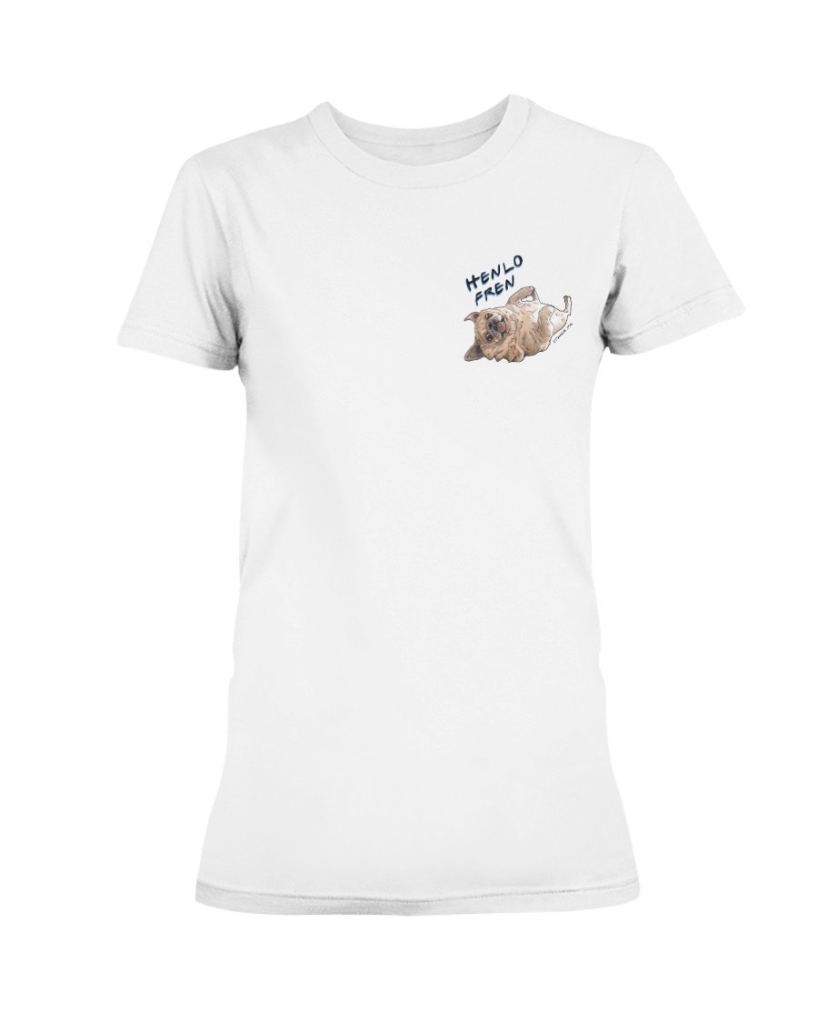 Bamei Tongue Pug Women’S T-Shirt