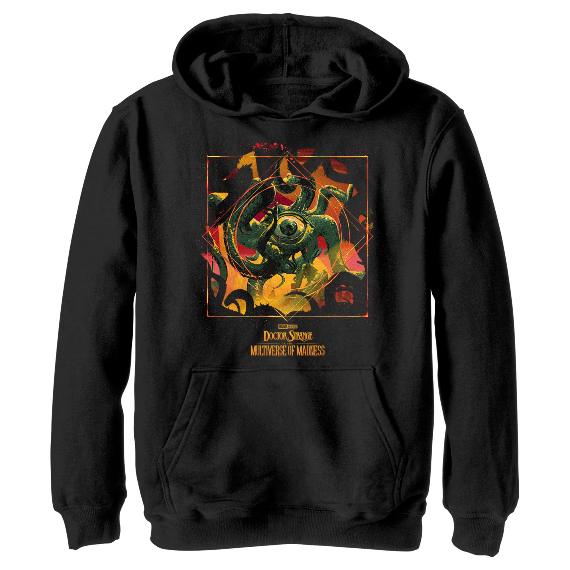 Boy’S Marvel Doctor Strange In The Multiverse Of Madness Rampaging Gargantos Pull Over Hoodie