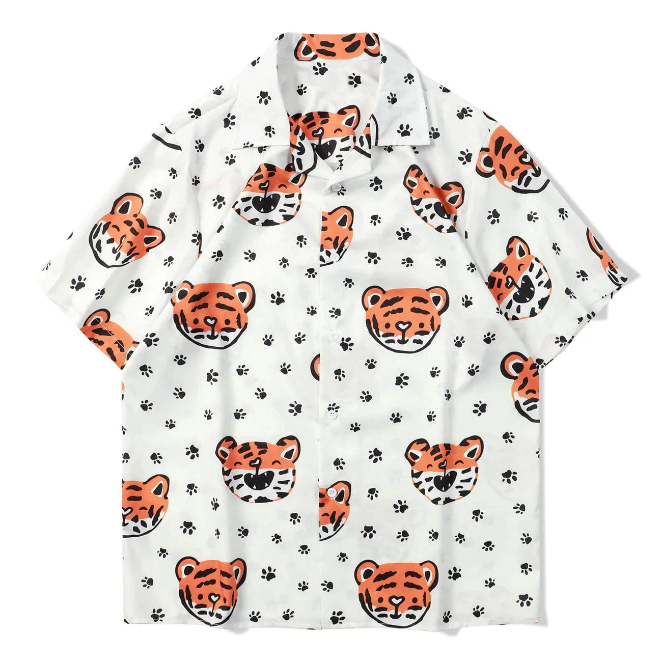 Talishko™ – Tiger Graphic Short Sleeve Shirt