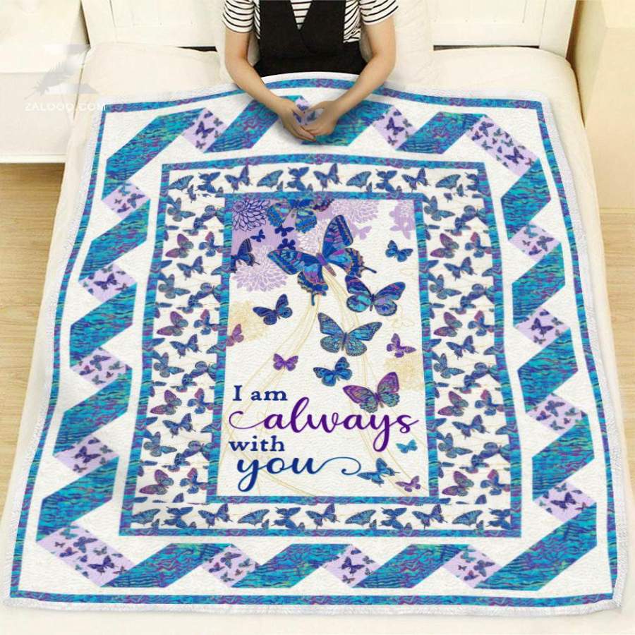 Zalooo – Blanket – Butterfly – I am always with you (Blue)