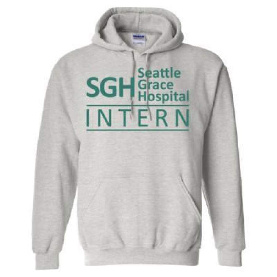 AGR Grey’s Anatomy SGH Seattle Grace Hospital Intern – Heavy Blend™ Hooded Sweatshirt