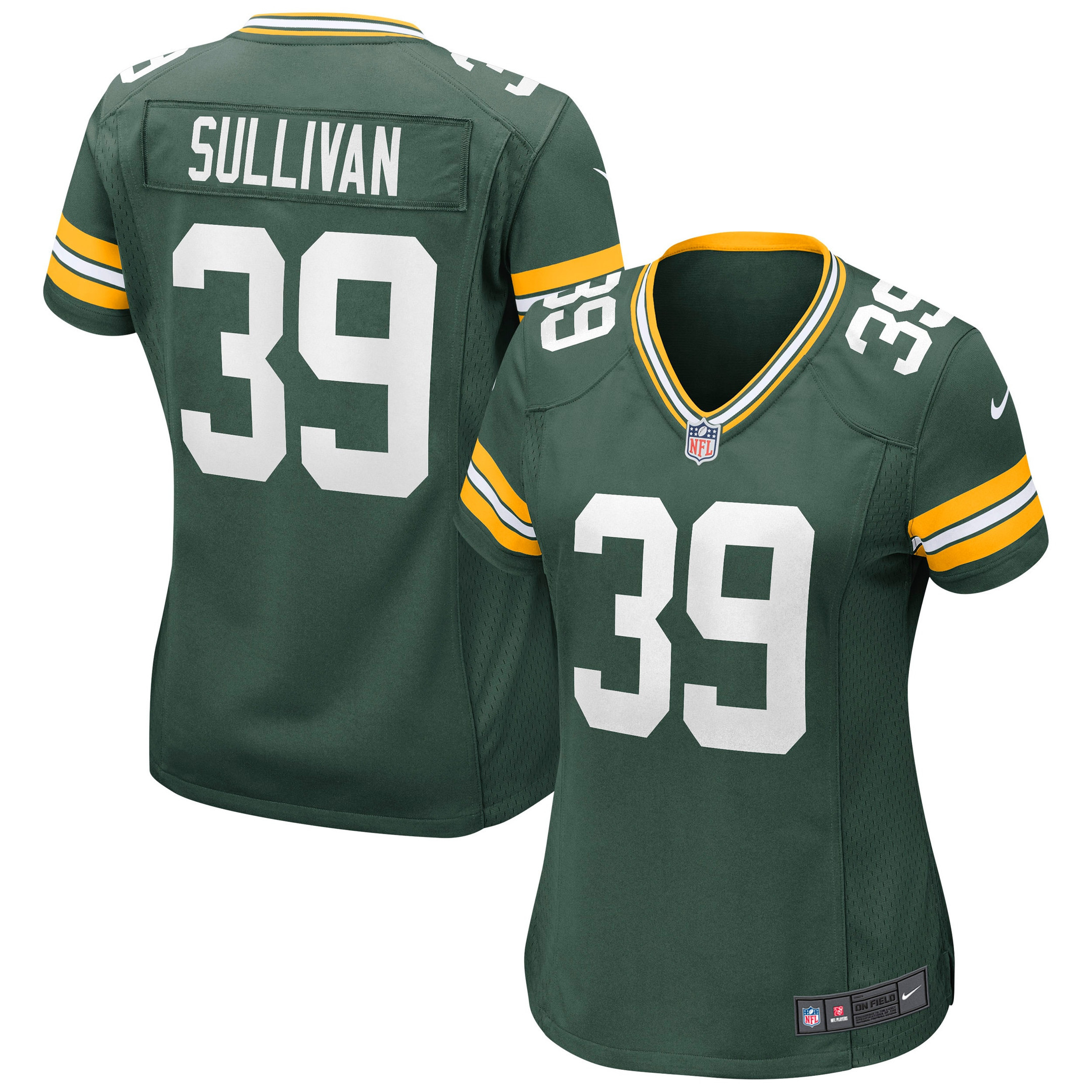 Chandon Sullivan Green Bay Packers Womens Game Jersey – Green NFL