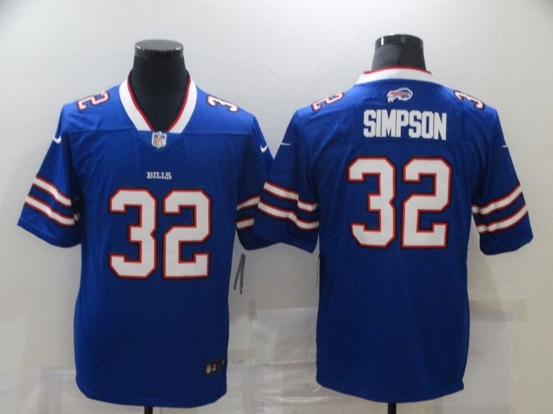 Buffalo Bills O. J. Simpson #32 NFL 2020 New Arrival Cobalt Jersey