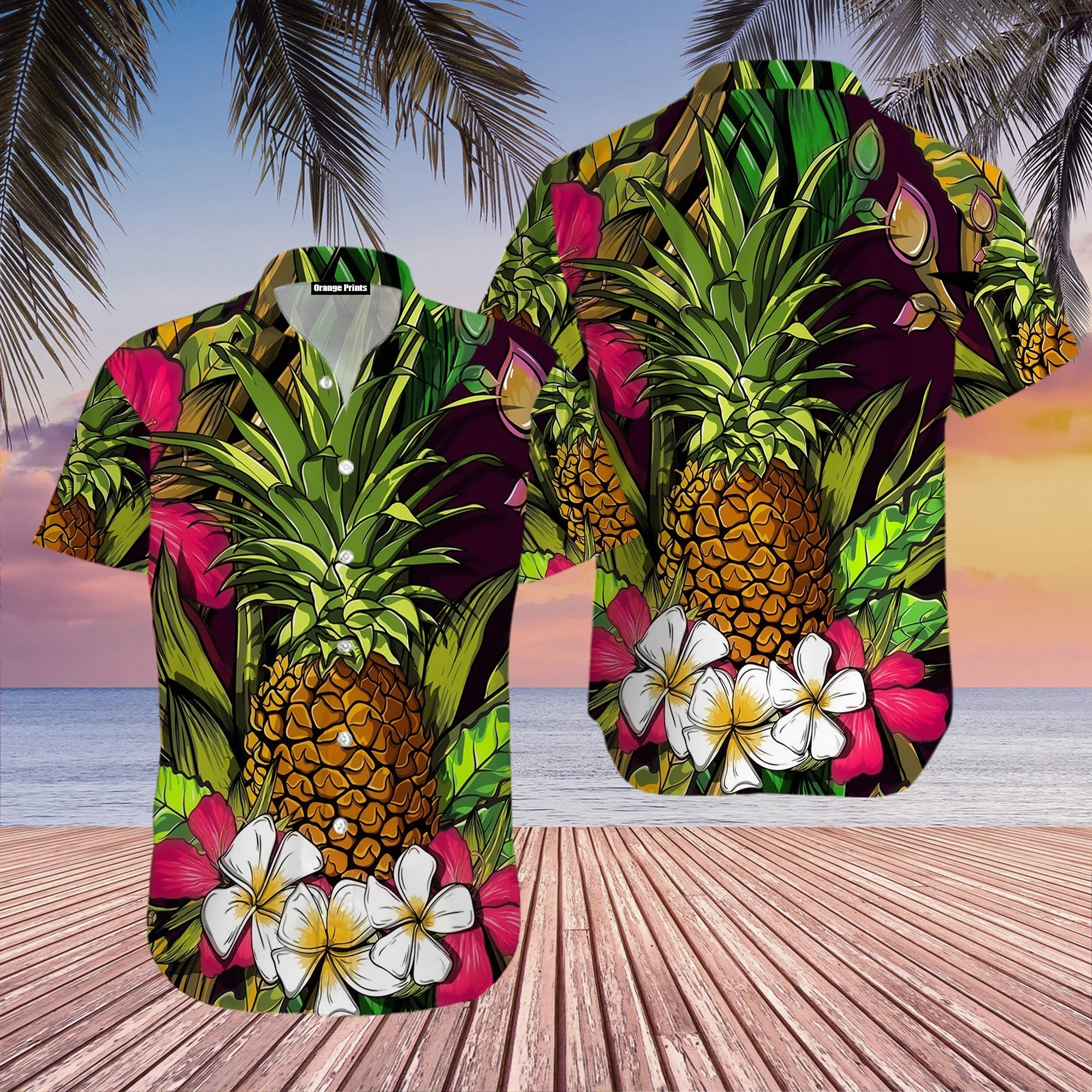 Amazing Pineapple Aloha Hawaii Shirts For Men And Women Ha72046