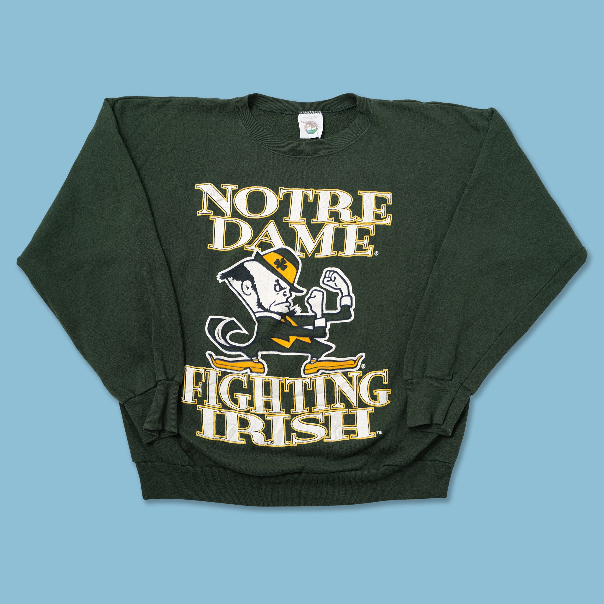 Vintage Notre Dame Sweater Large