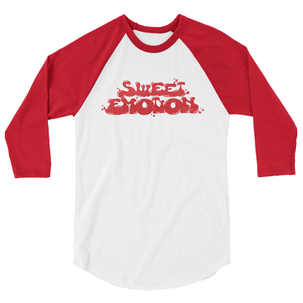 Aerosmith Merch Sweet Emotion Raglan Long Sleeve