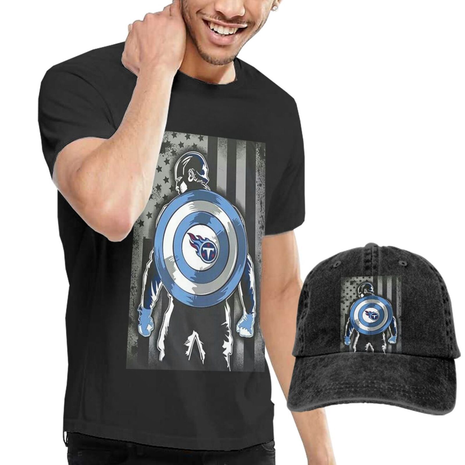 Tennessee Titans Men’s t-shirt and hats