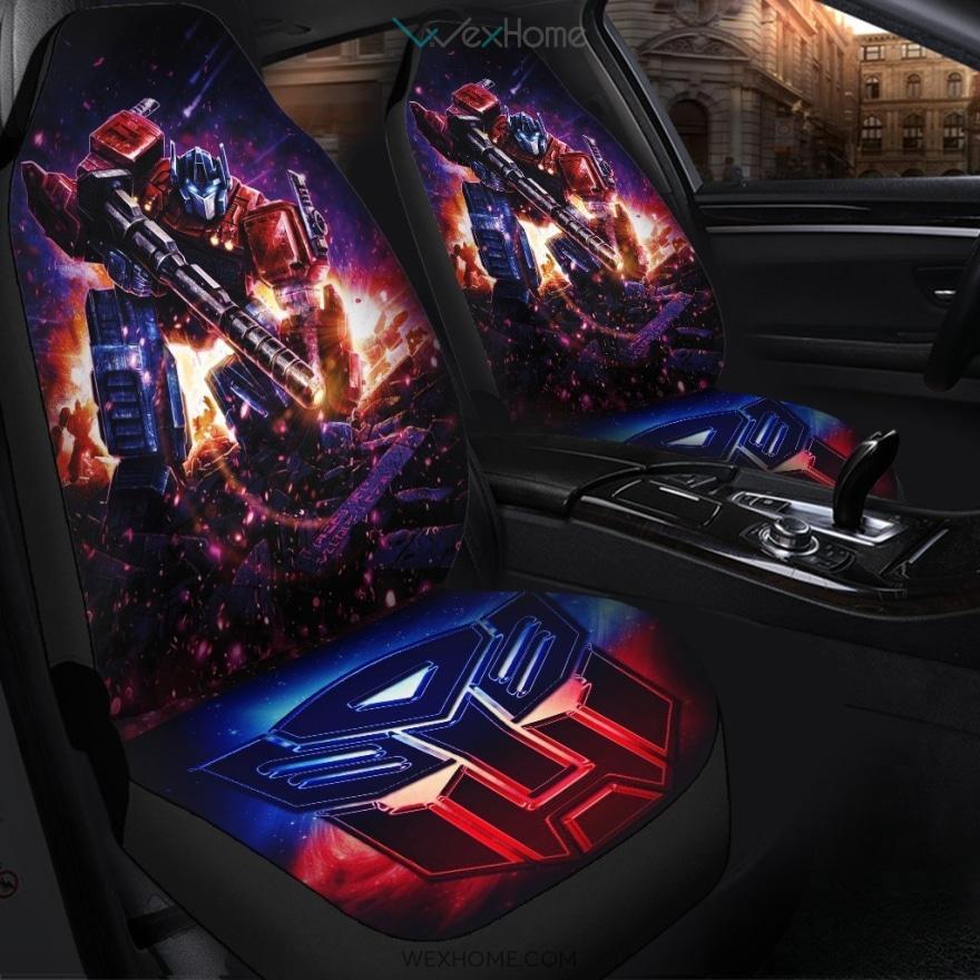 Optimus Prime Autobots Transformers Car Seat Covers Pinkato Store