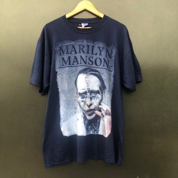 Marilyn Manson Nu Metal Death Metal Experimental Metal Anti Christ Metal T-Shirt