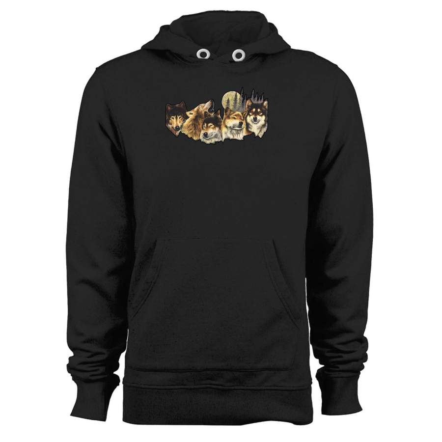 Wolf Of The Moon Unisex Hoodie