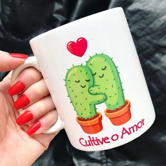 Cactus Balloon Mug