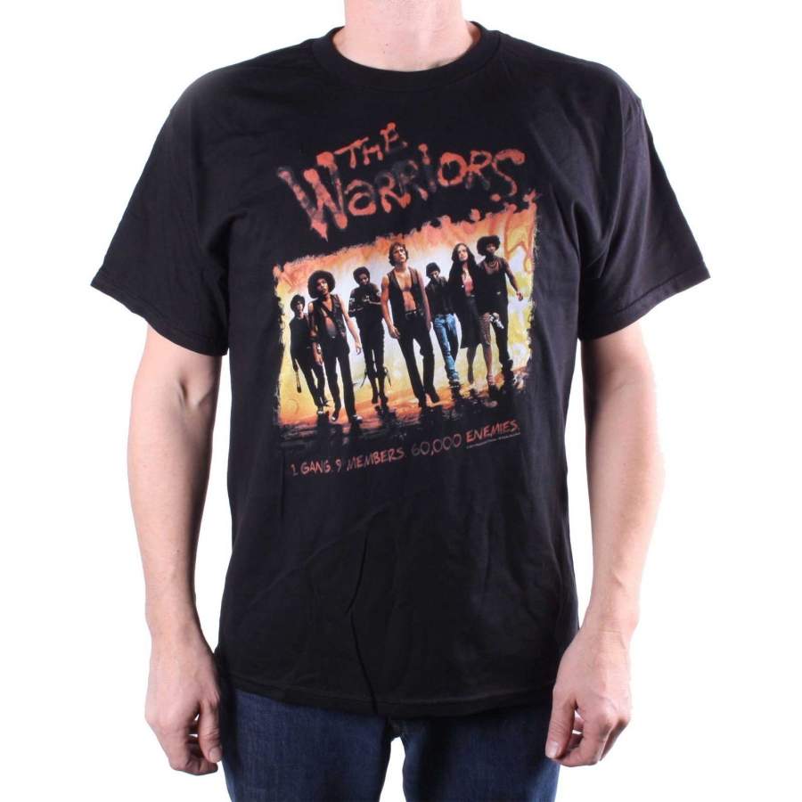 The Warriors Poster T Shirt Group Cult Movie