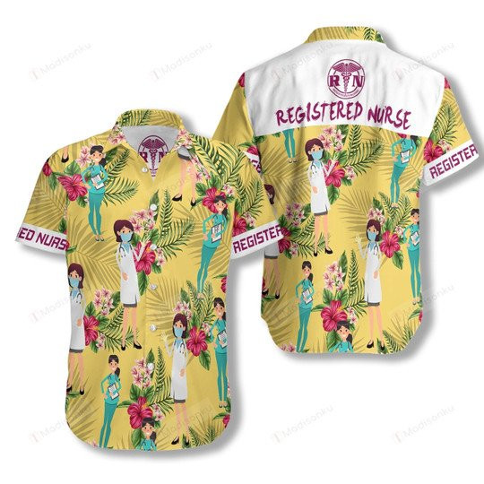 Registered Nurse Hawaiian Shirt