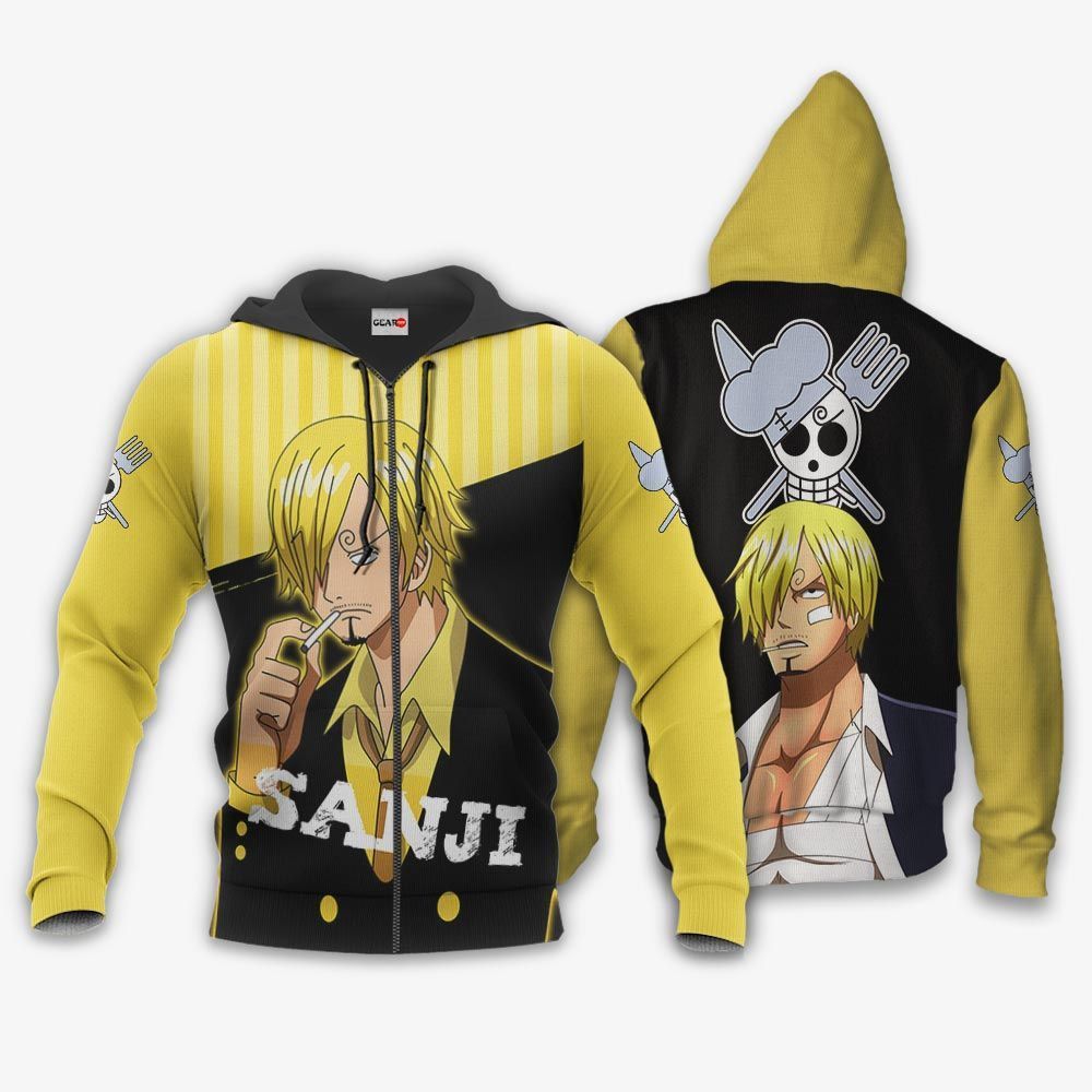 Vinsmoke Sanji Hoodie One Piece Anime Shirts