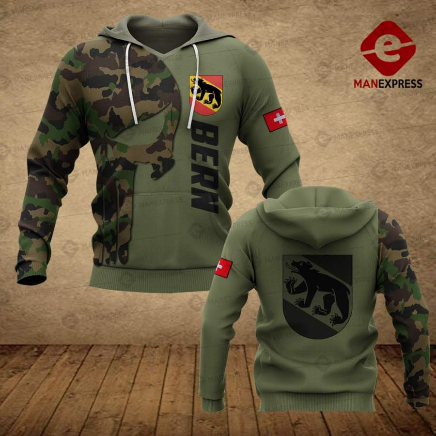Soldier Bern – Swiss Camo 3D printed hoodie NQA