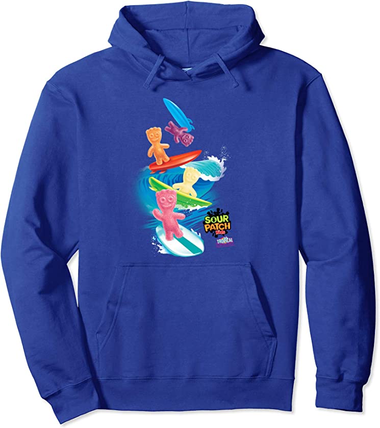 Candy Tropical Surfing Pullover Hoodie