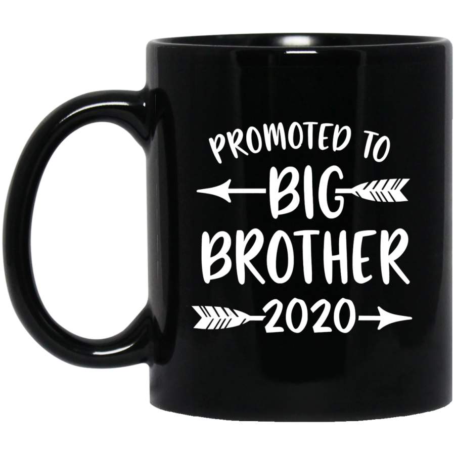 Promoted to Big Brother est 2020 Vintage Arrow Coffee Mug