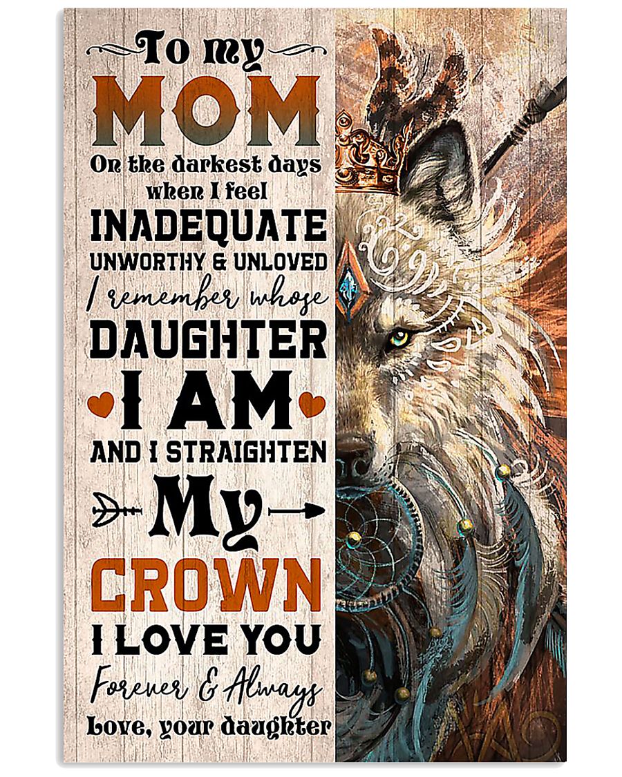 Fleece Blanket To My Mom I Love You – Mother Poster 0921