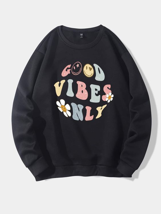 Good Vibes Only Sweater fashionstation
