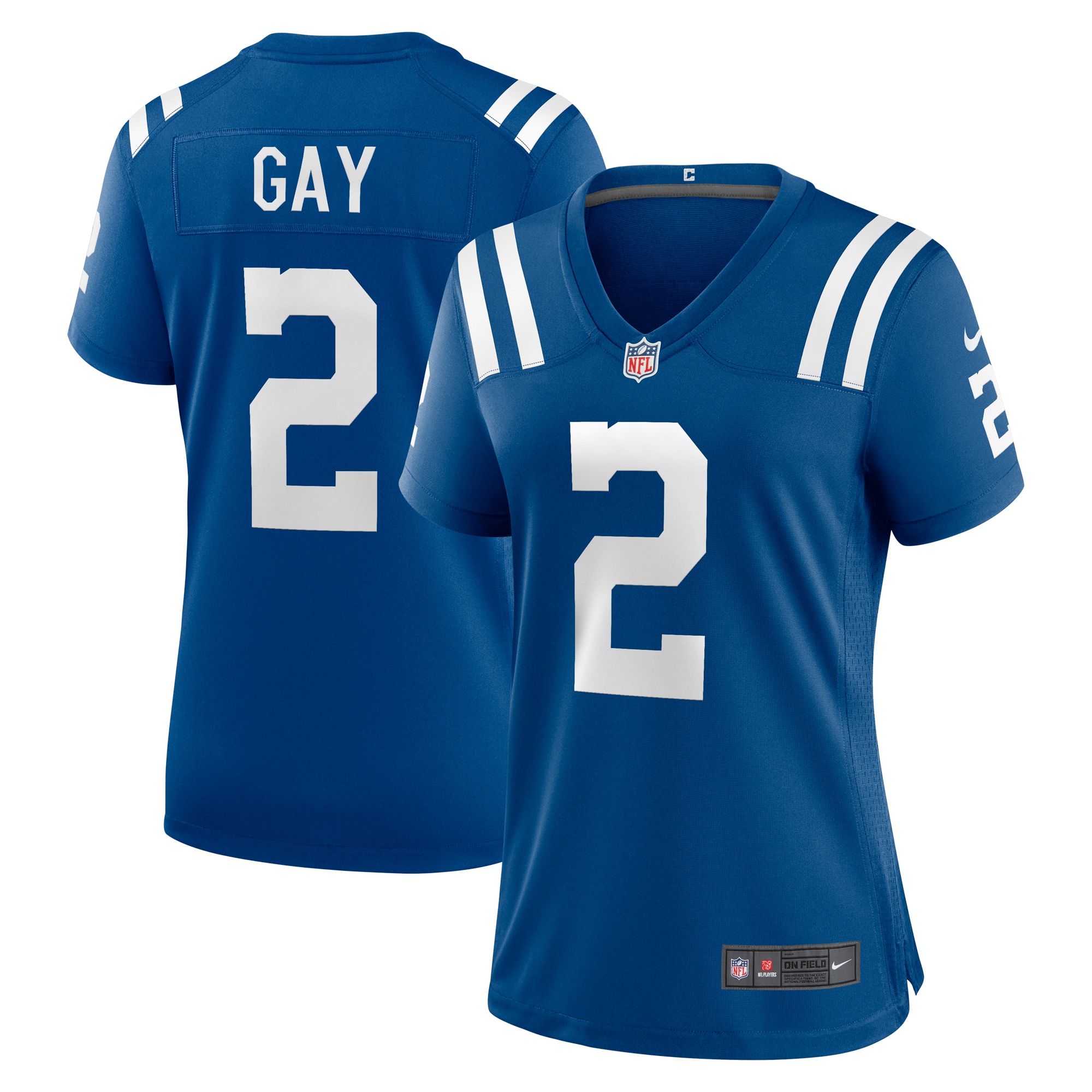 Women’s Indianapolis Colts Matt Gay Royal Game Player Jersey