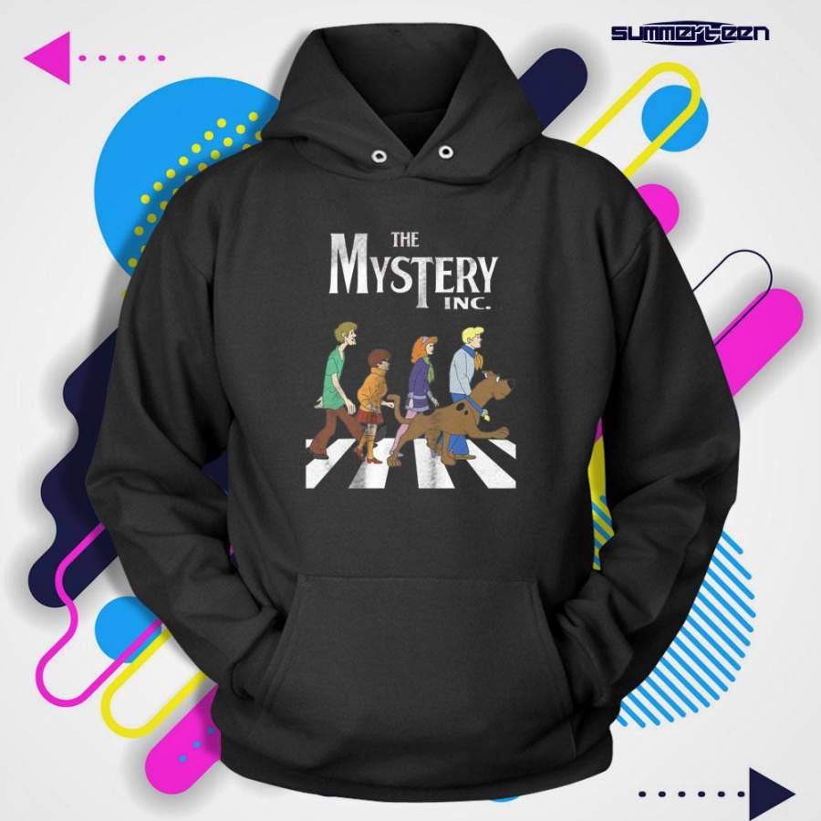 Scooby Doo Abbey Road Men’S Hoodie T-Shirt