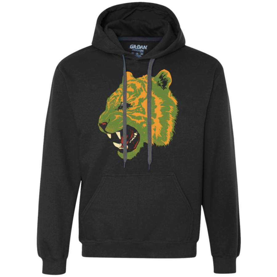 Eye Of The Tiger Premium Fleece Hoodie