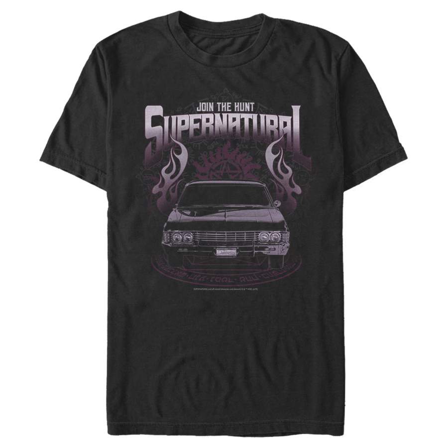 Supernatural Men’s Impala Road Trip  T Shirt