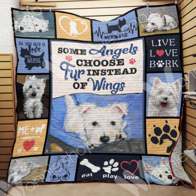 Westie Dog Blanket DCB1901 73O39