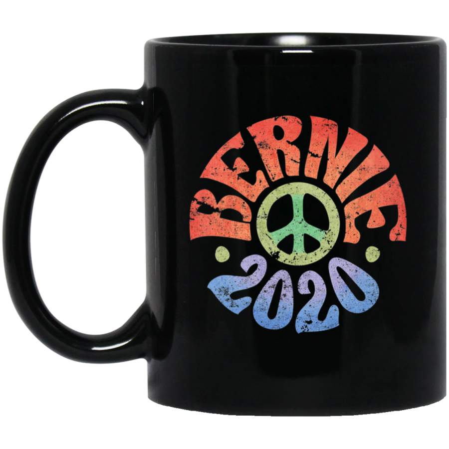 Bernie 2020 Peace Vintage Mug